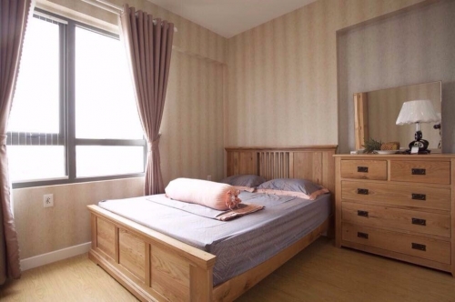 Masteri Thao Dien Condominium for Lease, Elegant woody Design 2 Bedroom