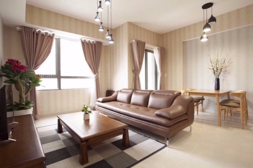 Masteri Thao Dien Condominium for Lease, Elegant woody Design 2 Bedroom