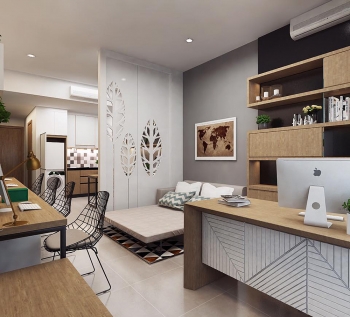 Officetel Apartment at RiverGate, Nice Decoration & Good to Live